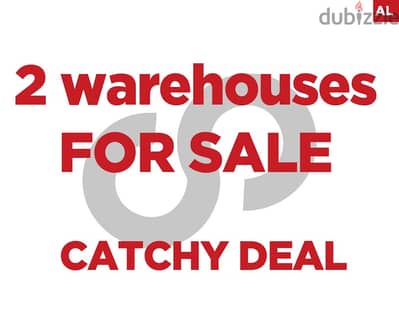 Two Warehouses for Sale in Burj Abi Haidar/برج ابي حيدرREF#AL109634