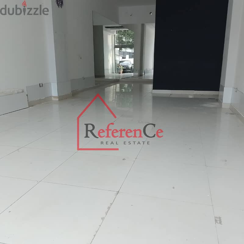 Catchy Mezzanine SHOP for Rent in Zalkaمحل تجاري للإيجار في الزلقا 5