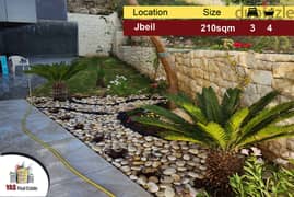 Jbeil 210m2 | 145m2 Garden | Decorated | Well Dead End Street | PA | 0