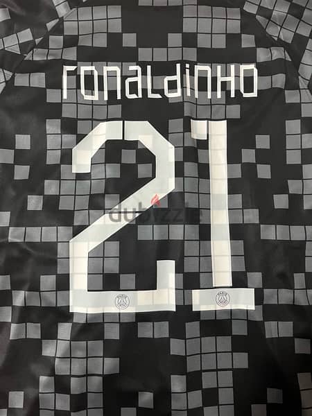 ronaldinho psg practice 2022  limited edition nike jersey 2