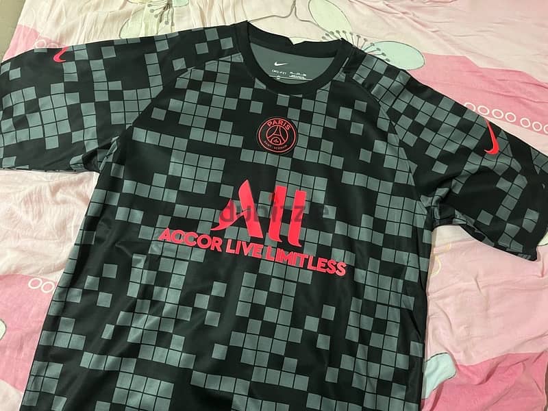 ronaldinho psg practice limited edition nike jersey 3