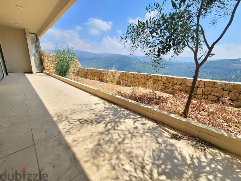 BRAND NEW 230 SQ APARTMENT + TERRACE & VIEW MANSOURIEH, RRR-41 1