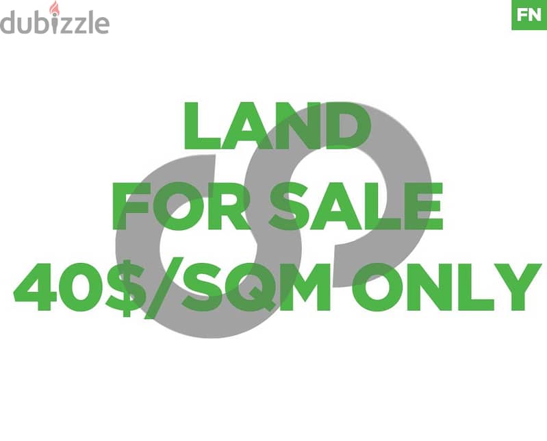 40$/sqm great location land in daraoun/درعونREF#FN107716 0