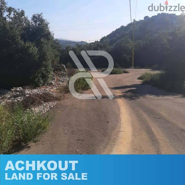 land for sale in Achkout - ارض للبيع في عشقوت 1