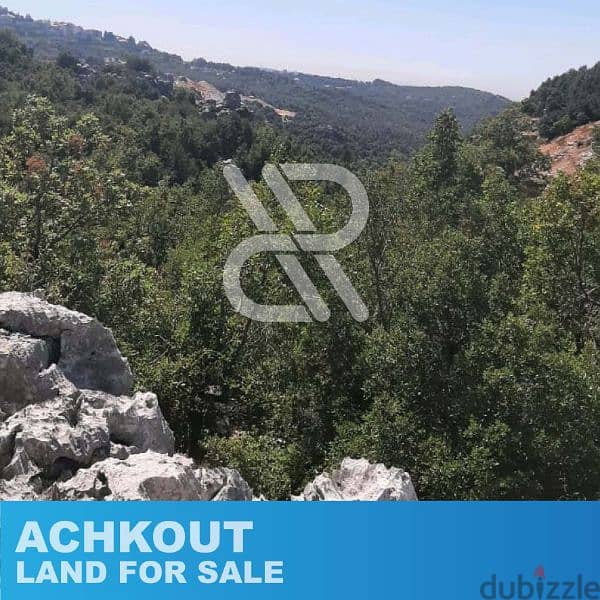 land for sale in Achkout - ارض للبيع في عشقوت 2