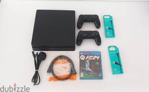 PS4 Slim/Fat + 2 Controllers + FC 24 (New)