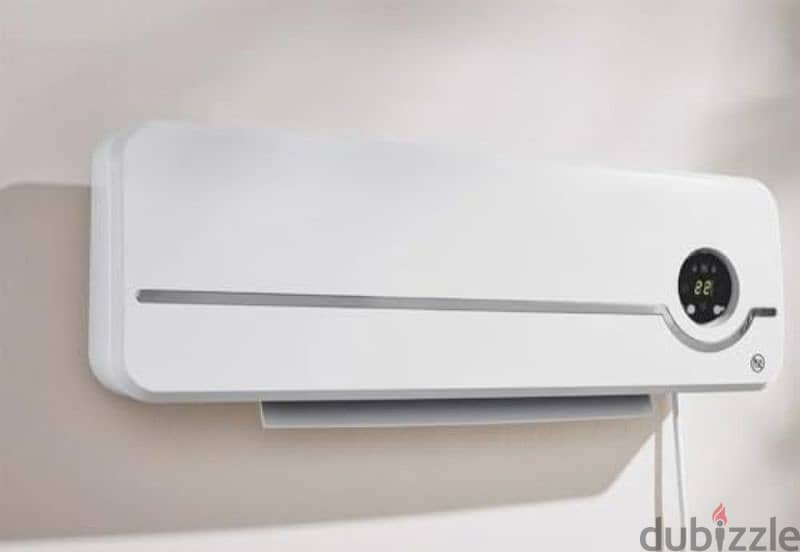 silver crest wall mounted fan heater 0