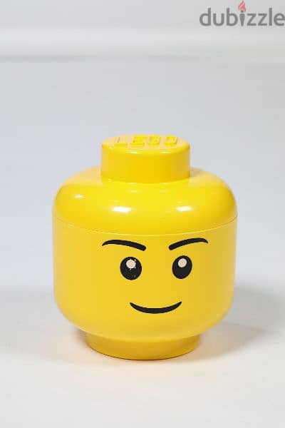 lego storage container head 1