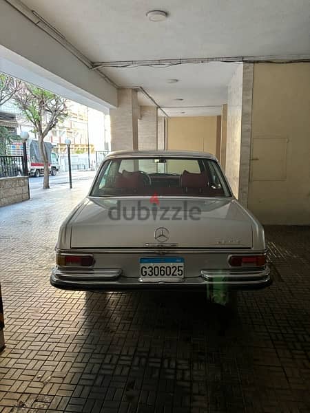 Mercedes 280s 1970 collection car 4