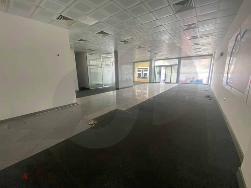 250 Sqm Ground Floor Highway Shop- zouk mikael/زوق مكايل  REF#IS111785 2