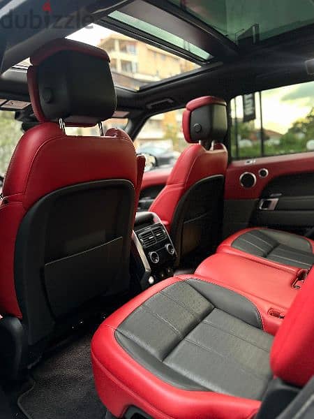 Range Sport Autobiography 2018!!! Red interior 5