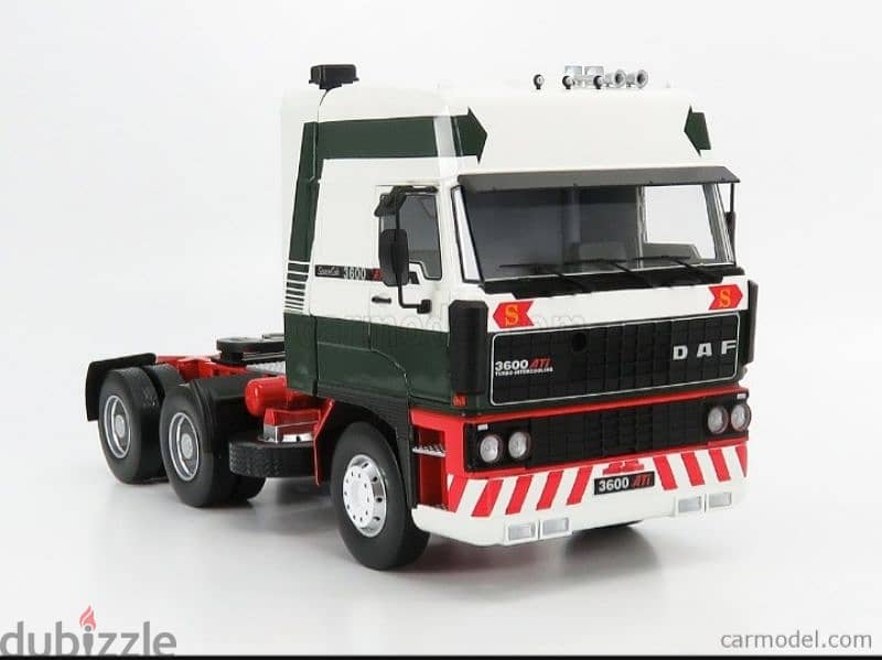 DAF 3600 SpaceCab 1986 Truck diecast car model 1;18 3