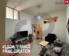 115 SQM apartment with 45 sqm  terrace in Aley/عاليه REF#LB111805