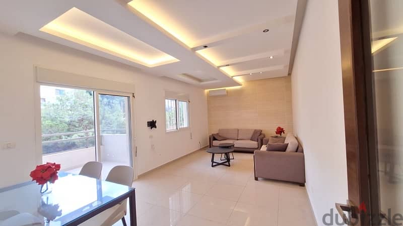 A furnished 2 bedroom apartment for rent in fanar. 5