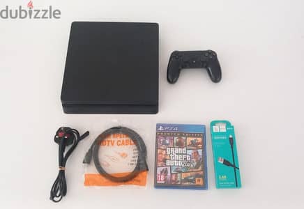 PS4 Slim/Fat 500GB/1TB + 1 Controller + GTA5 New With 1 Year Warranty