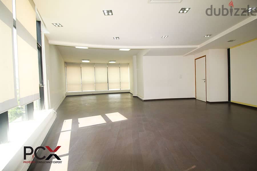 Office For Rent In Hazmieh I City View I Partitioned I Bright 2