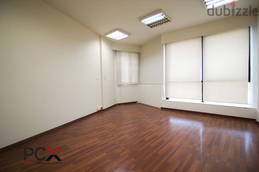 Office For Rent In Hazmieh I City View I Partitioned I Bright 5