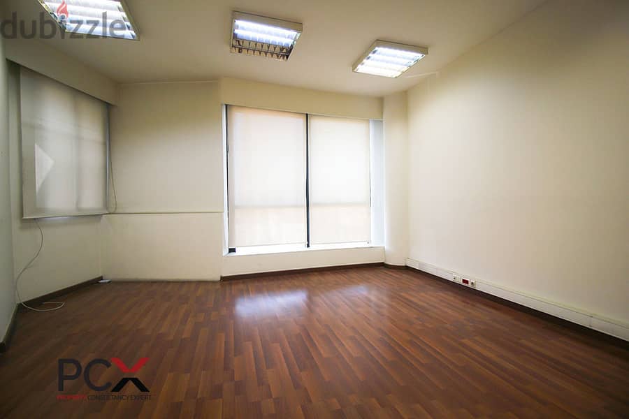 Office For Rent In Hazmieh I City View I Partitioned I Bright 6