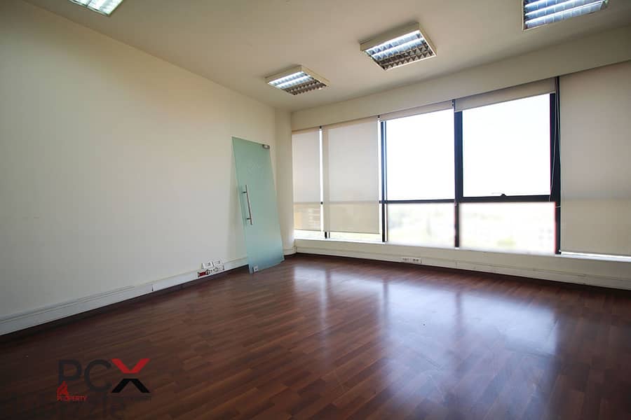 Office For Rent In Hazmieh I City View I Partitioned I Bright 8