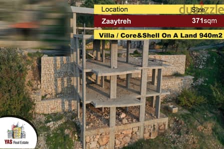 Zaaytreh 370m2 Villa | 941m2 Land | Core & Shell | Private Street |WA