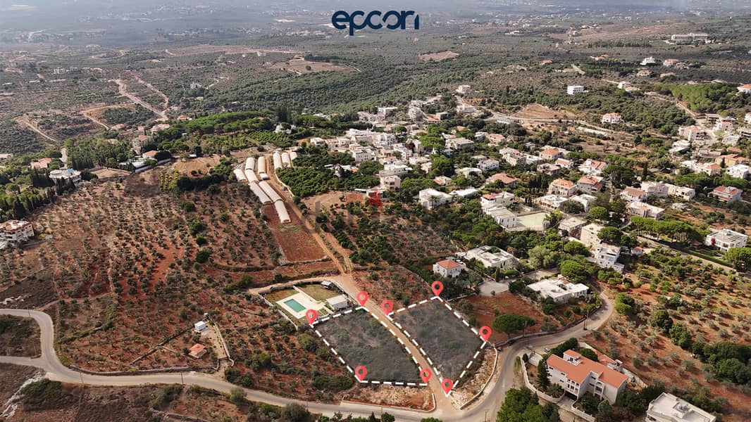 Plots for Sale in Batroumine, Koura - أراضي للبيع في بترومين، الكورة 3