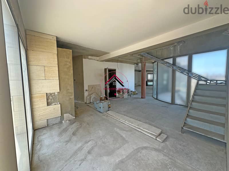 Core and Shell Penthouse for sale in Achrafieh - Golden Triangle 1