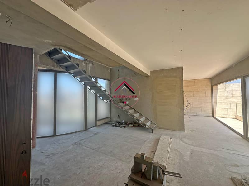 Core and Shell Penthouse for sale in Achrafieh - Golden Triangle 8