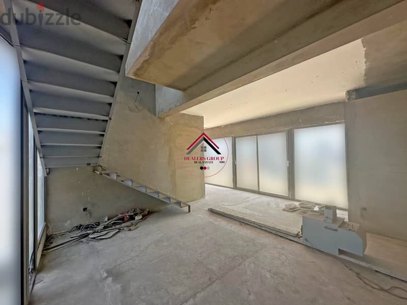 Core and Shell Penthouse for sale in Achrafieh - Golden Triangle 9