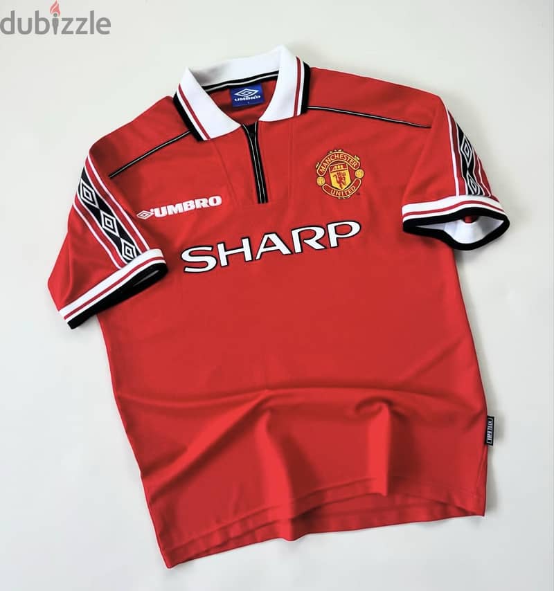 Manchester United 1998/99 Home Umbro Jersey 2