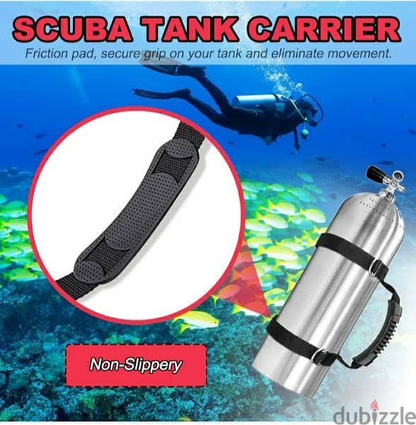 tank holder pcp , diving 1