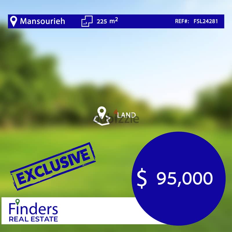 Land For Sale in Mansourieh! | أرض للبيع في المنصورية 0