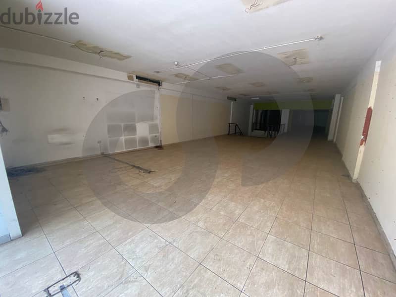 1550SQM SHOP FOR RENT NEXT TO THE HIGHWAY IN Zouk Mkayel REF#IS111825 2