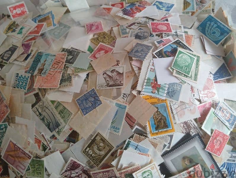 Big lot stamps 12