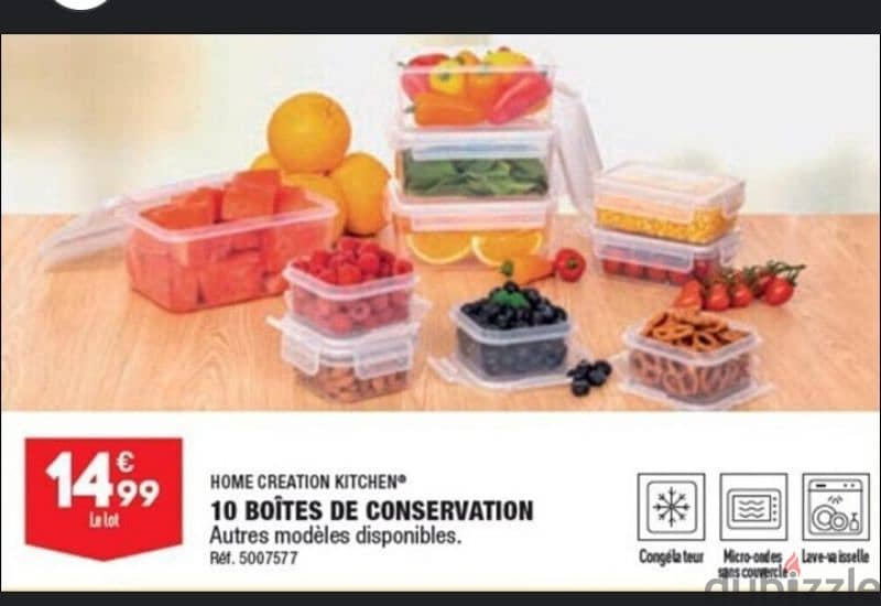 german store 10pc storage boxes 1