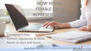 Female Sales Representative