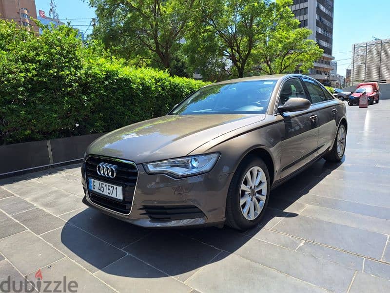 Audi A6 2.0T Model 2012 مصدر الشركة 0