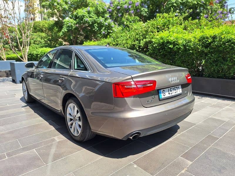 Audi A6 2.0T Model 2012 مصدر الشركة 4