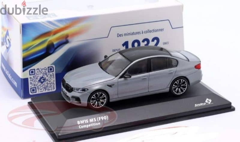 BMW M5 Competition (F90) diecast car model 1;43 0