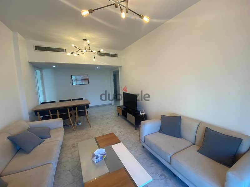 L08096-Furnished 2-Bedroom apartment for rent in Achrafieh, near Lycée 2