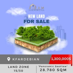 Kfardebian | 28,780 sqm | Panoramic Sea View