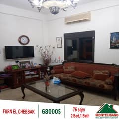 68000$!! Apartment for sale in Furn El Chebbak