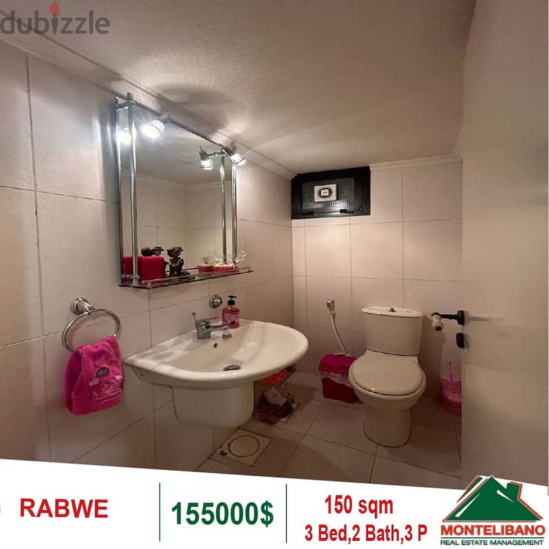 155000$!! Apartment for sale in Rabwe 7