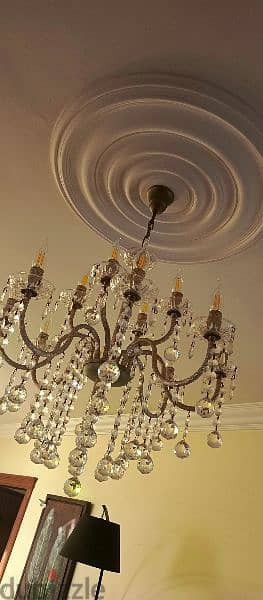 2 chandelier lustre crystal 0