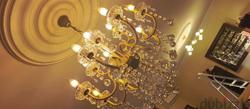 2 chandelier lustre crystal 2