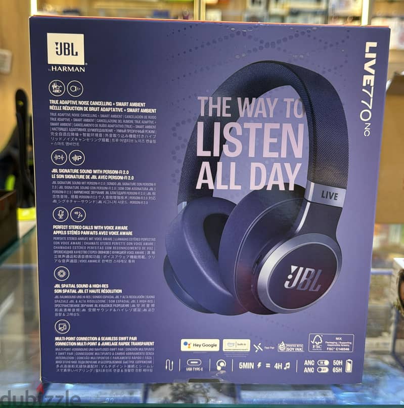 Jbl Live 770Nc blue exclusive & last offer 1