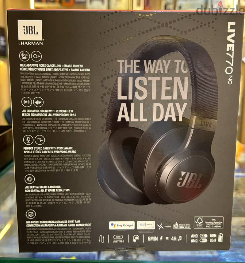 Jbl Live 770Nc black great & best offer 1