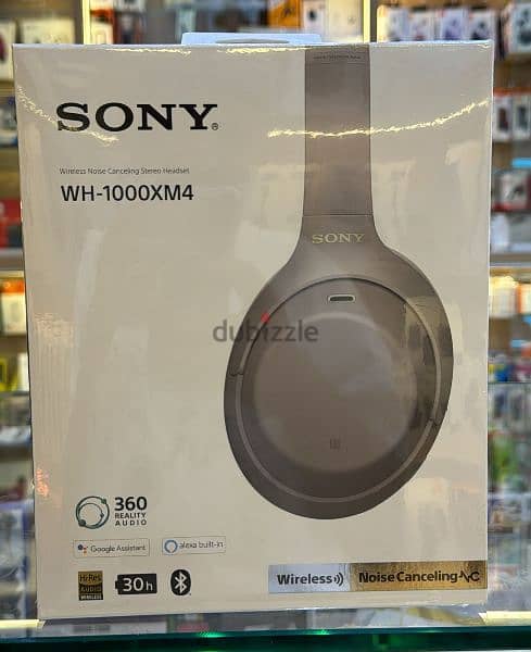 Sony WH-1000XM4 silver original 0