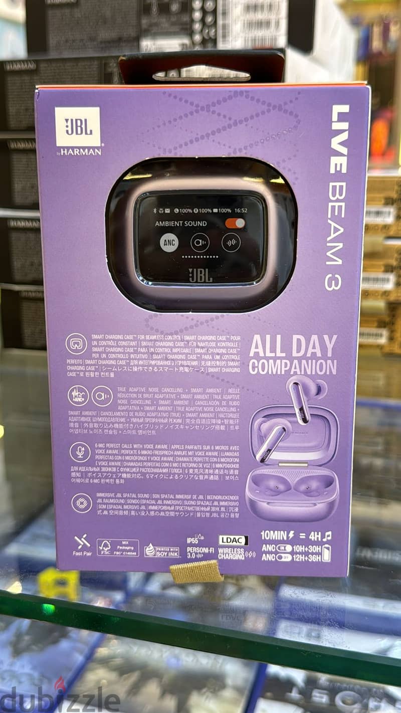 Jbl Live Beam 3 purple amazing & original offer 1