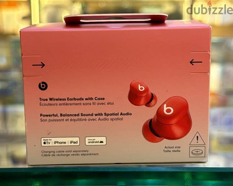 Beats Solo Buds Transparent Red last offer 1