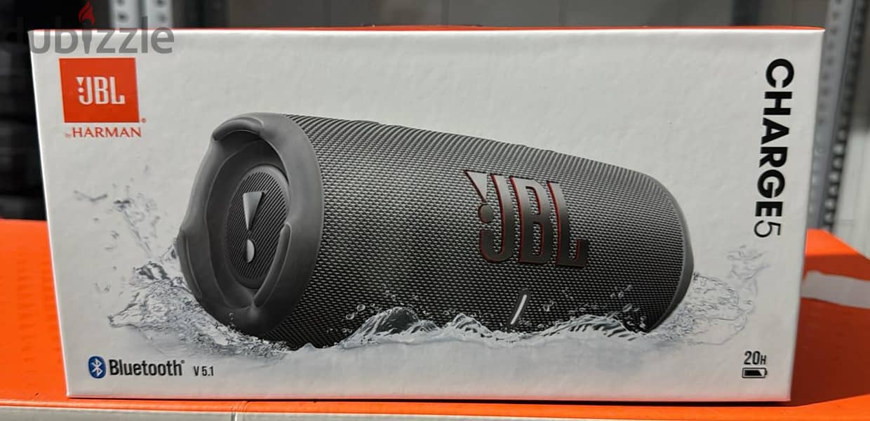 Jbl Charge 5 Gray 1